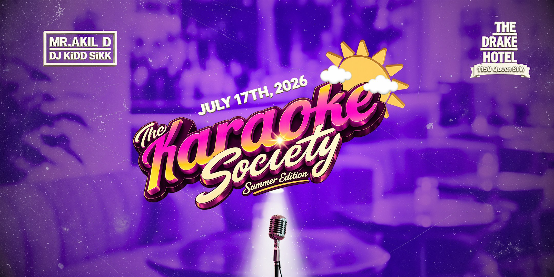 The Karaoke Society at The Drake Hotel – Toronto, Canada