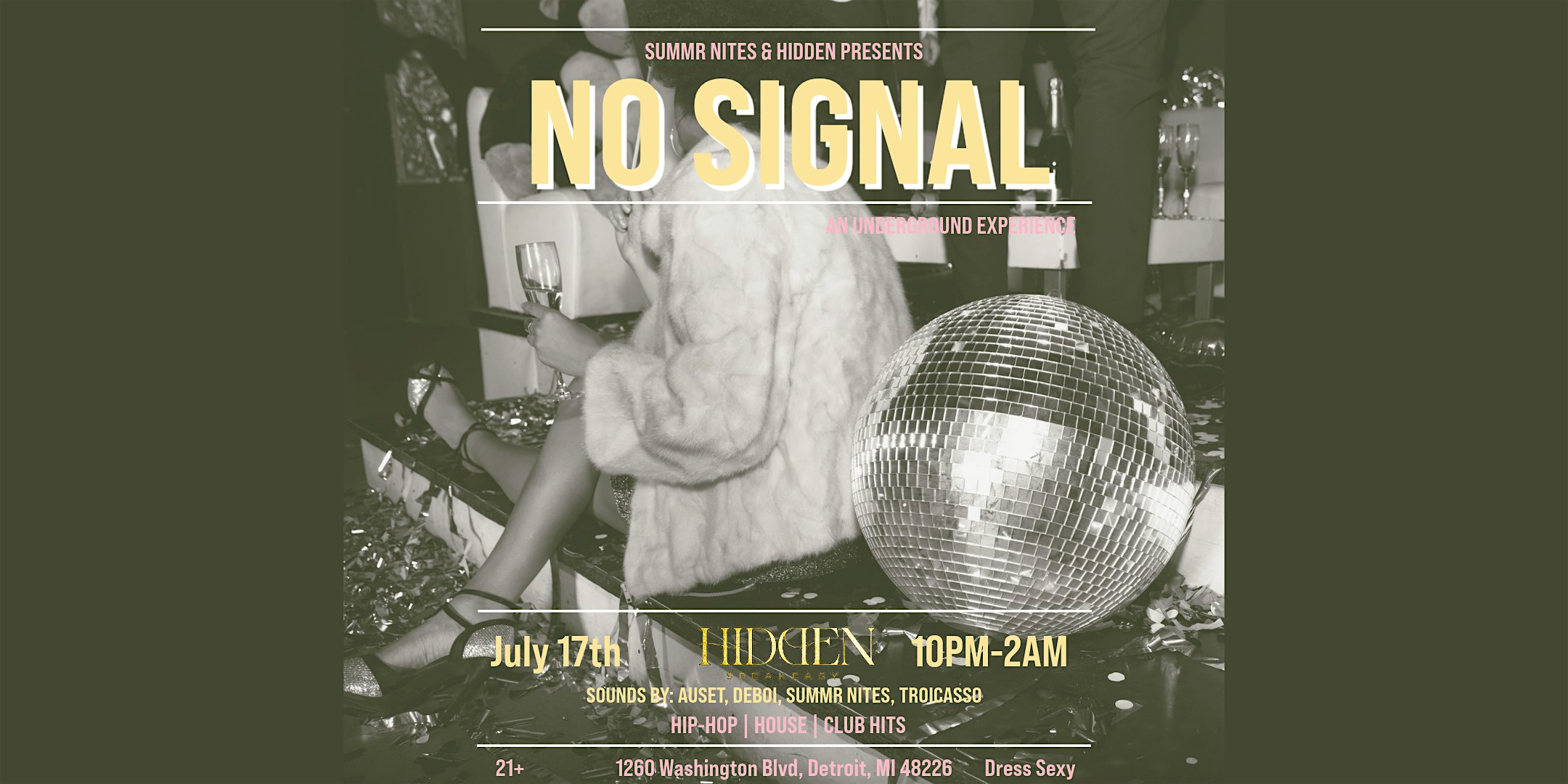 NO SIGNAL: An Underground Experience at Parlay Detroit – Detroit, MI