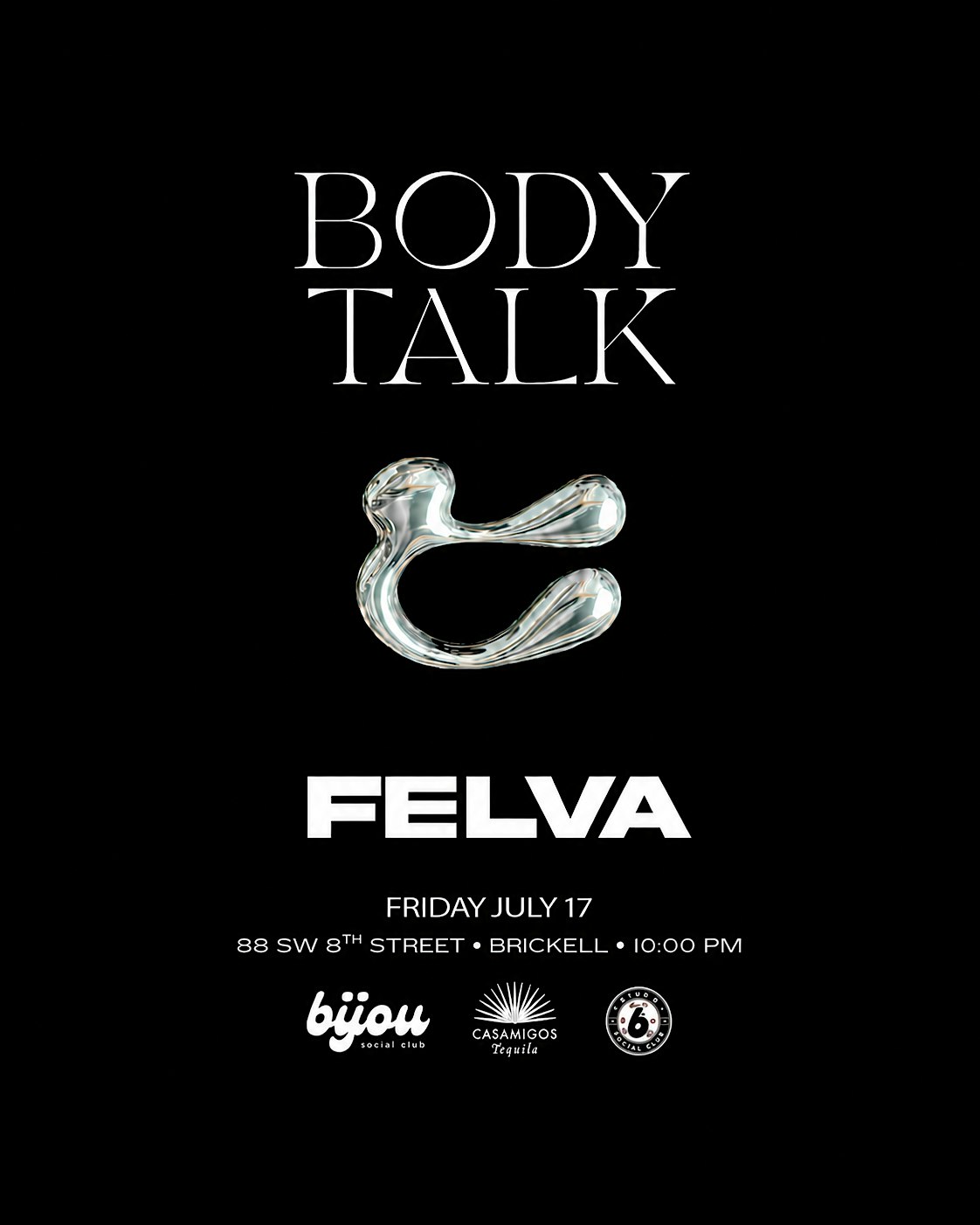 Body Talk at Bijou Social Club at Bijou Social Club – Miami, FL