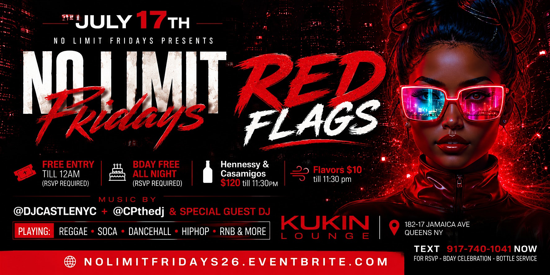 NO LIMIT FRIDAYS : CANCER SEASON AFFAIR at Kukin Bar Lounge – Queens, NY