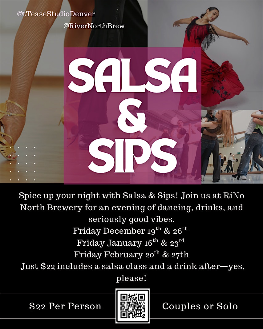 Salsa & Sips at River North Brewery – Blake Street Taproom – Denver, CO