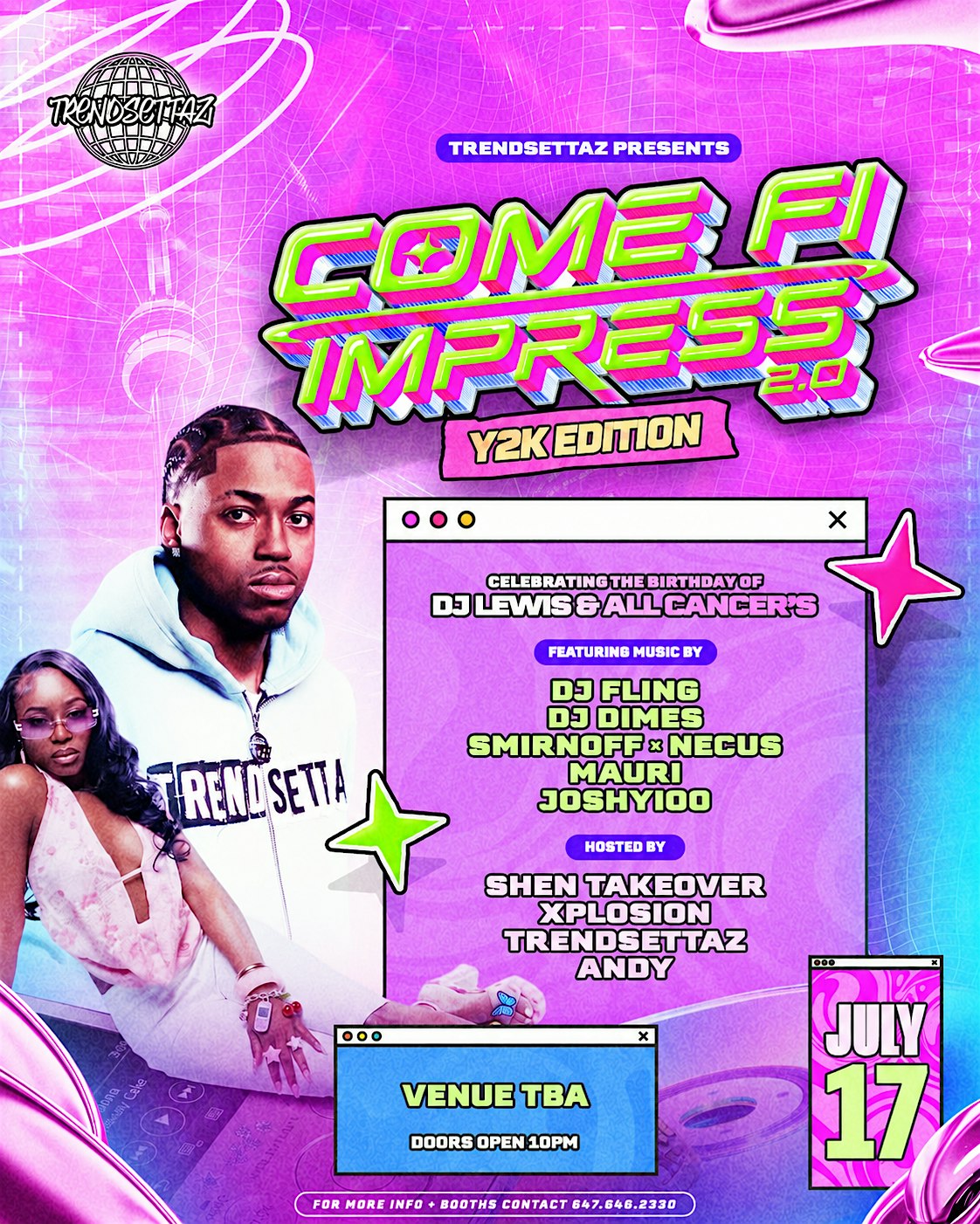 COME FI IMPRESS 2.0, Friday July 17th 2026 at Woodbridge – Vaughan, Canada