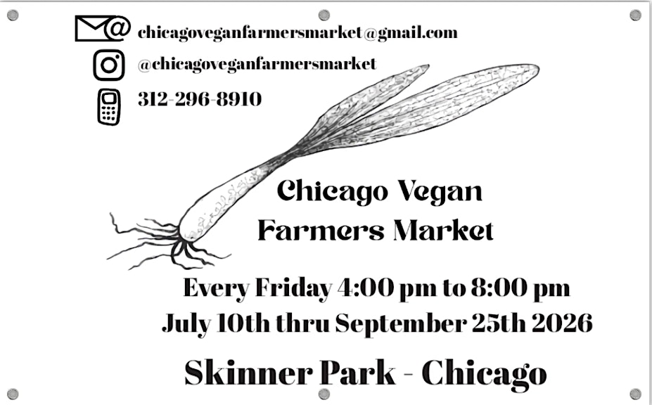 Chicago Vegan Farmers Market at Skinner Park – Chicago, IL
