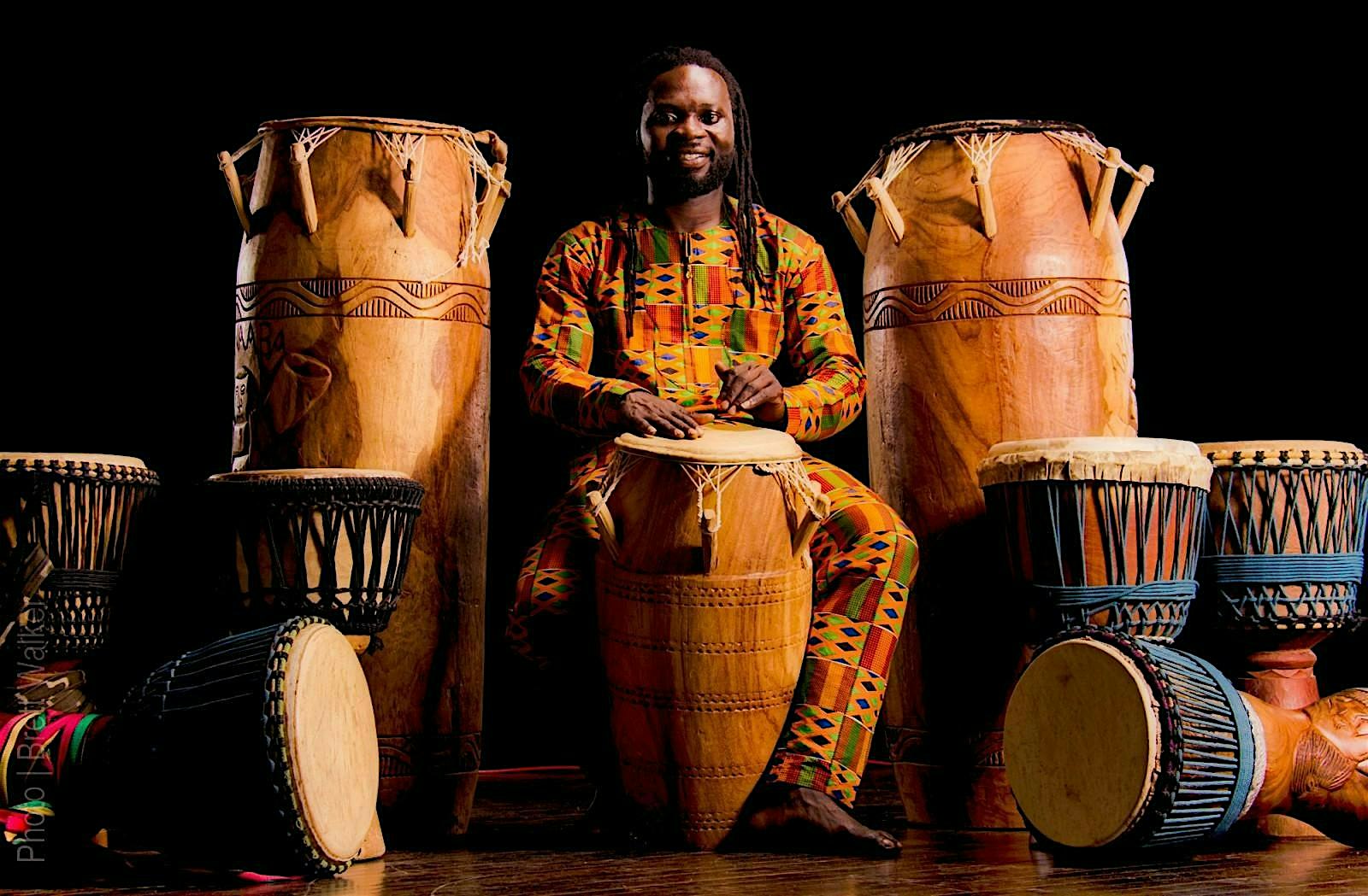 Theo Martey/ West African Drumming at Percussion Place – Lowell, MA