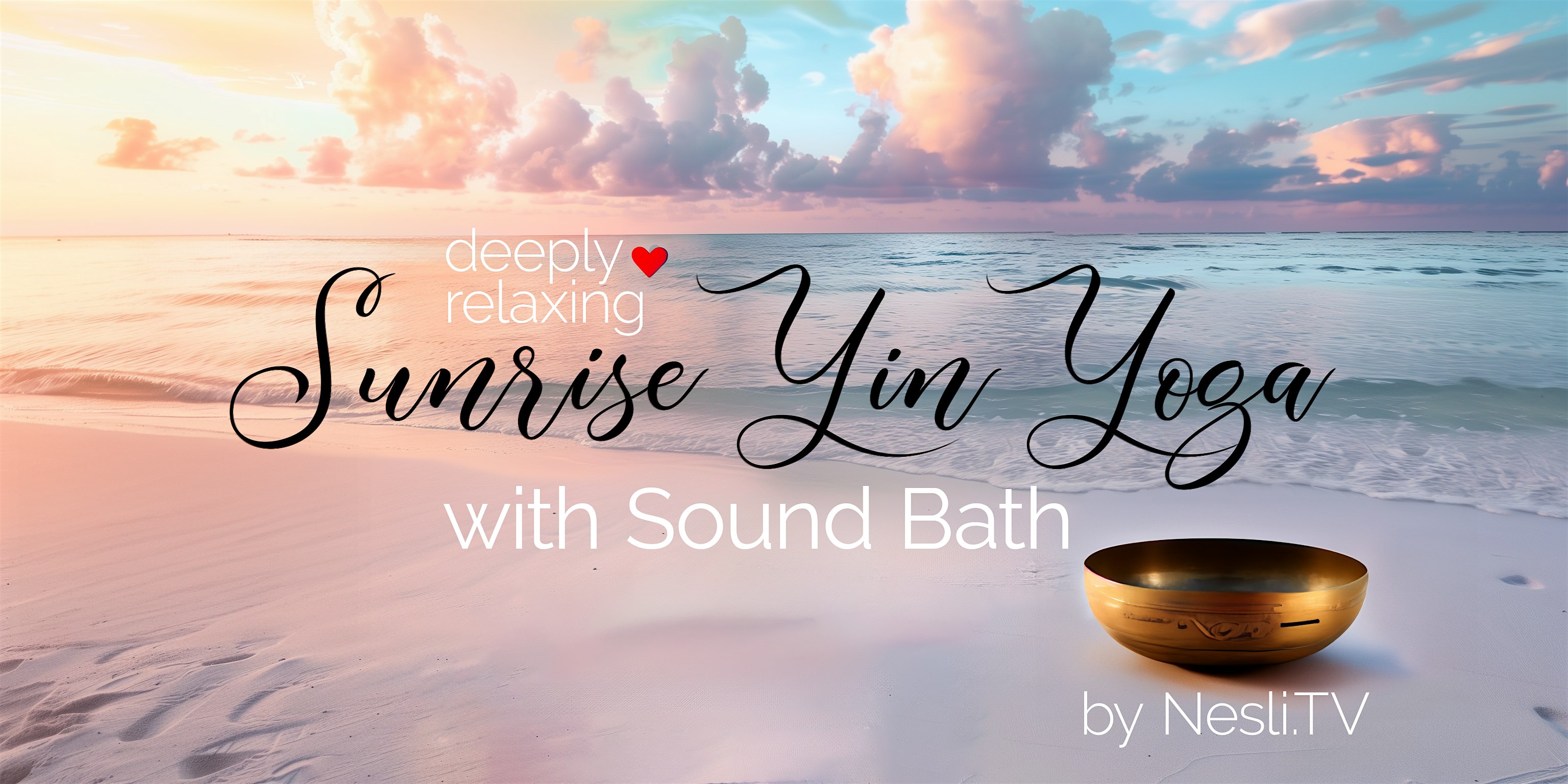 Yin Yoga & Sound Bath: TG It’s Restorative Friday at 85th Street, North Shore Park Beach – Miami-Dade County, FL