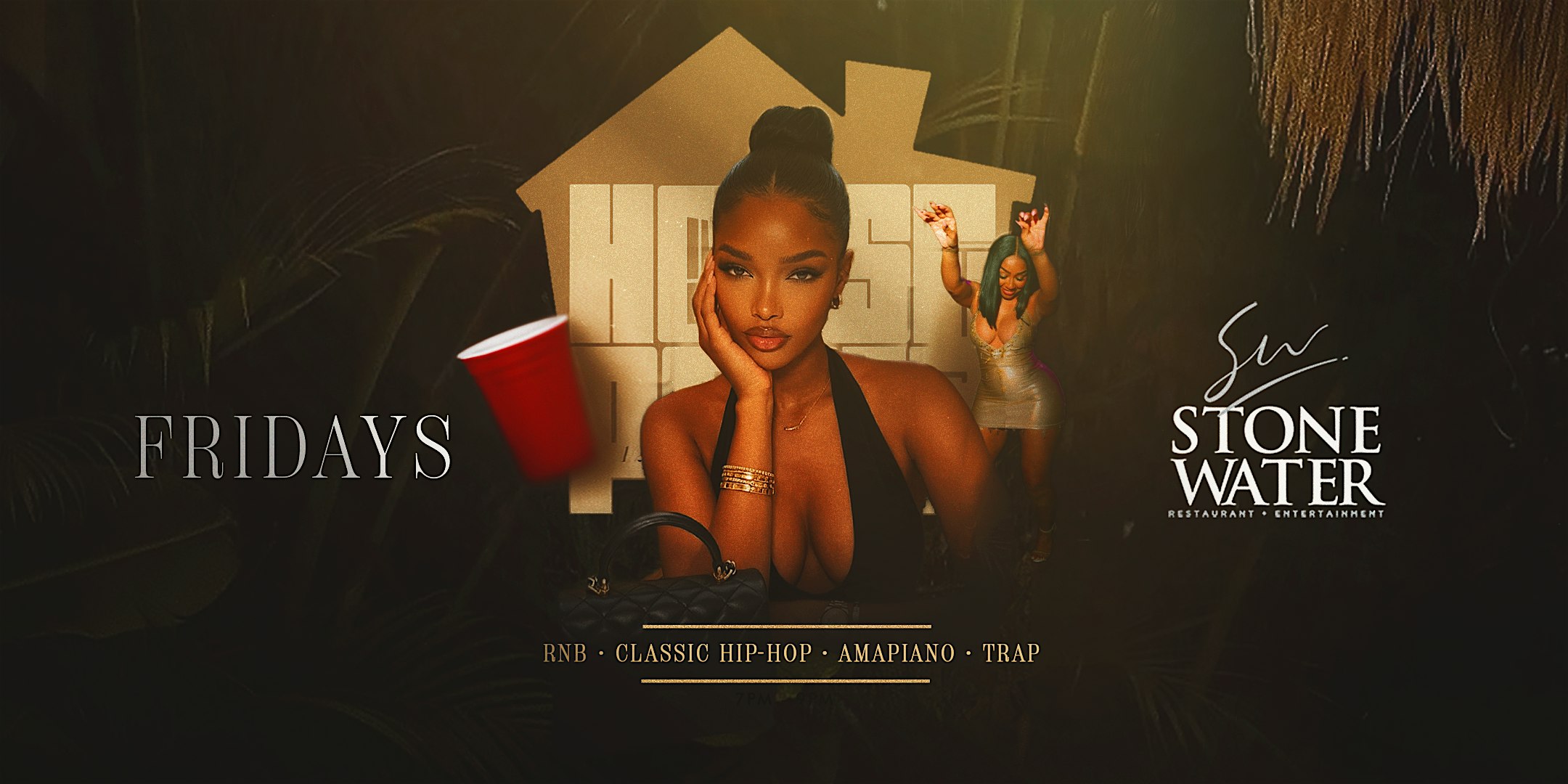 House Party Fridays @ Stone Water at Stone Water Restaurant & Entertainment – Dallas, TX