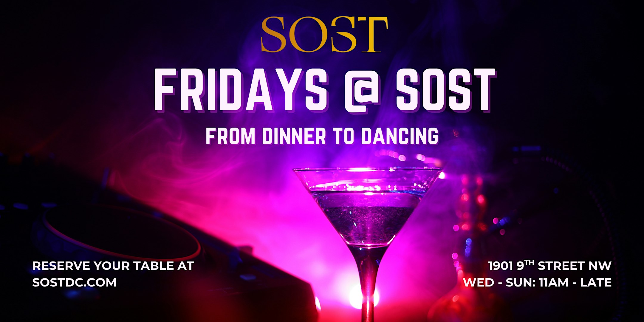 Friday’s at SOST at SOST – Washington, DC