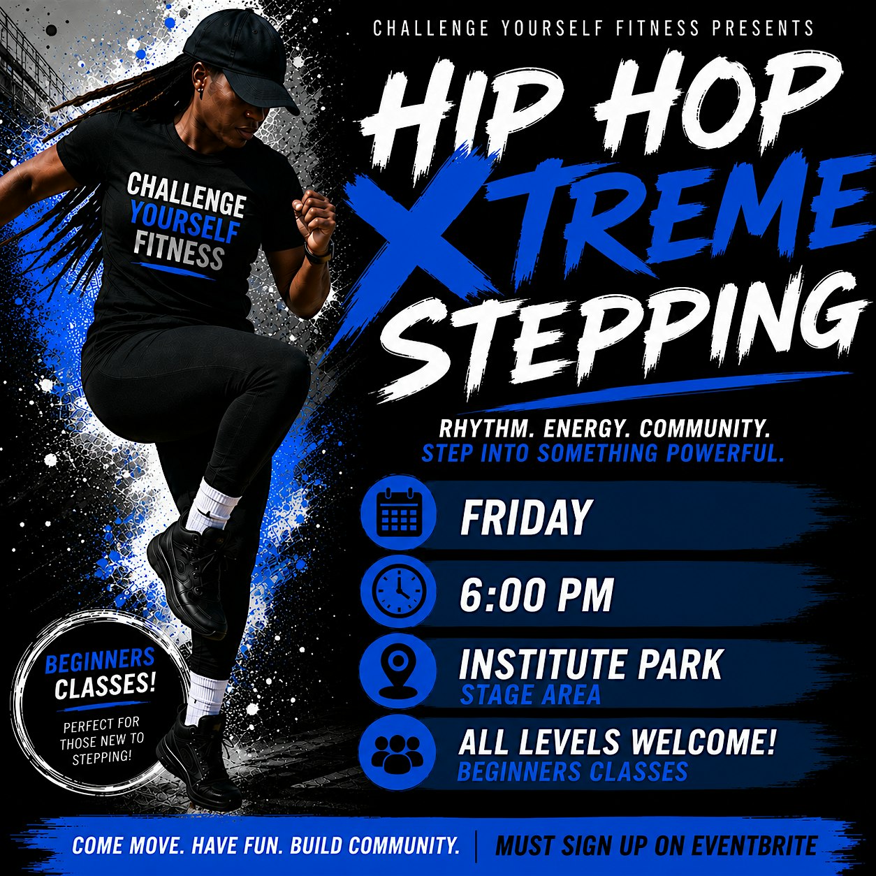 Hip – Hop Xtreme Steppin at Institute Park – Worcester, MA