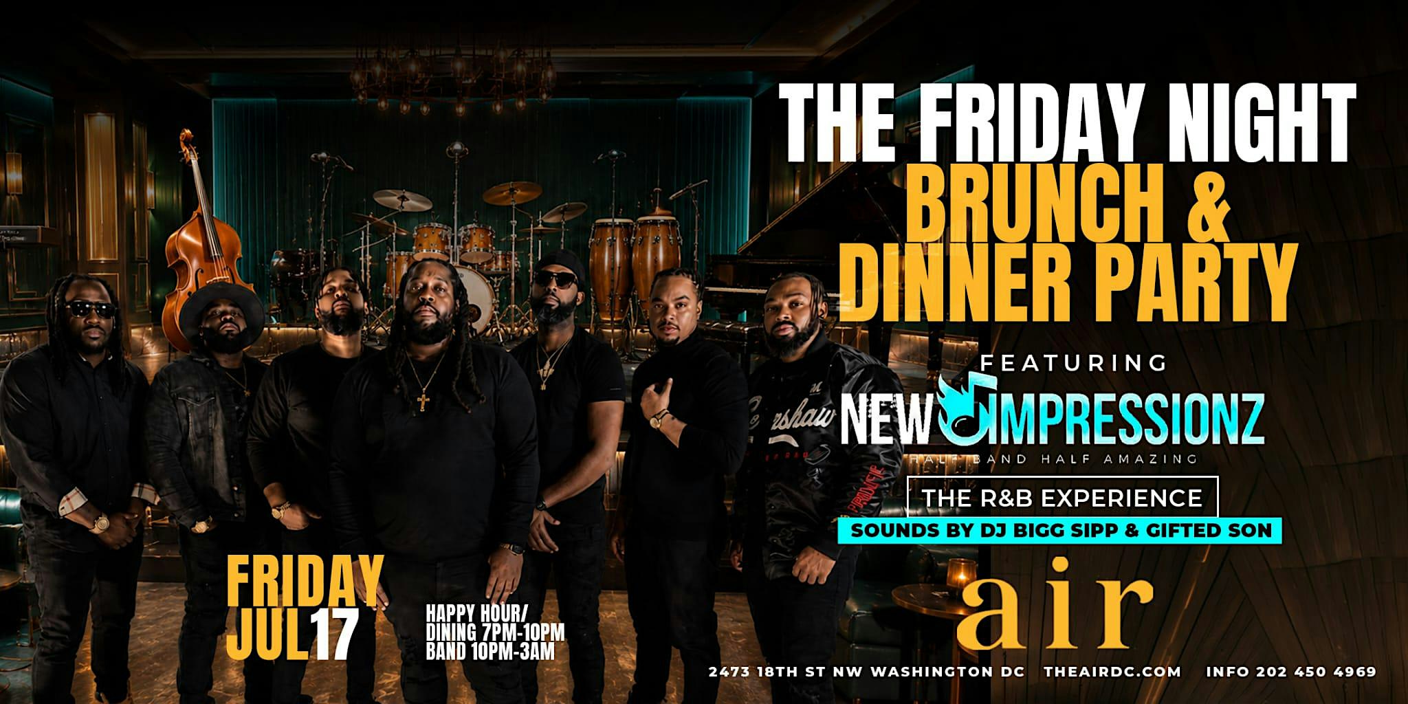 NEW IMPRESSIONZ PERFORMING LIVE AT AIR DC at Air Restaurant & Lounge – Washington, DC