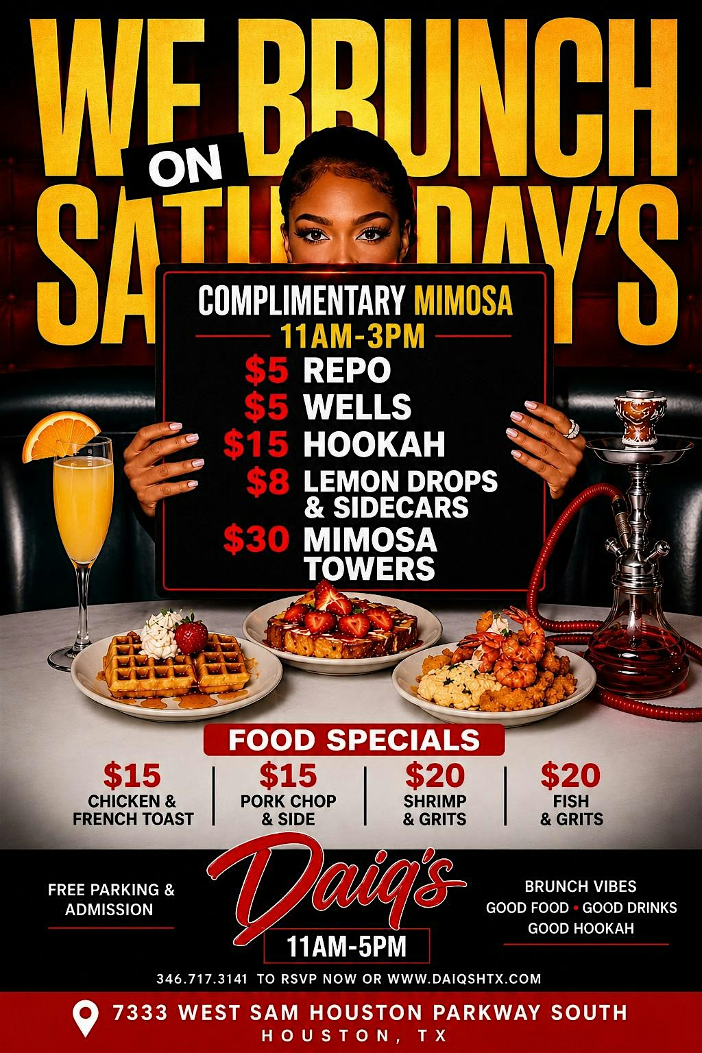 DAIQ’s On Saturdays! at Daiq’s – Houston, TX