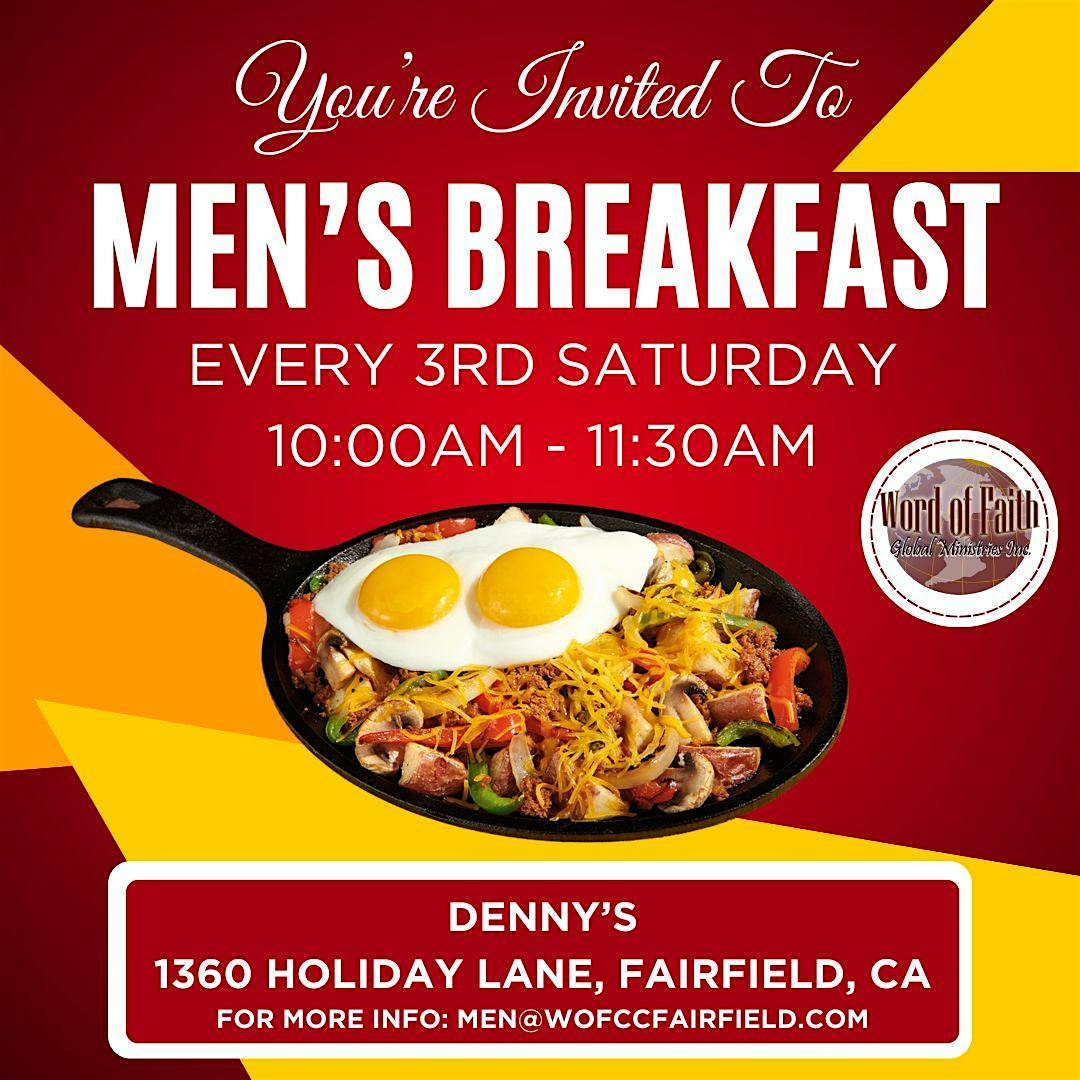 Men’s Fellowship Breakfast at Denny’s – Fairfield, CA