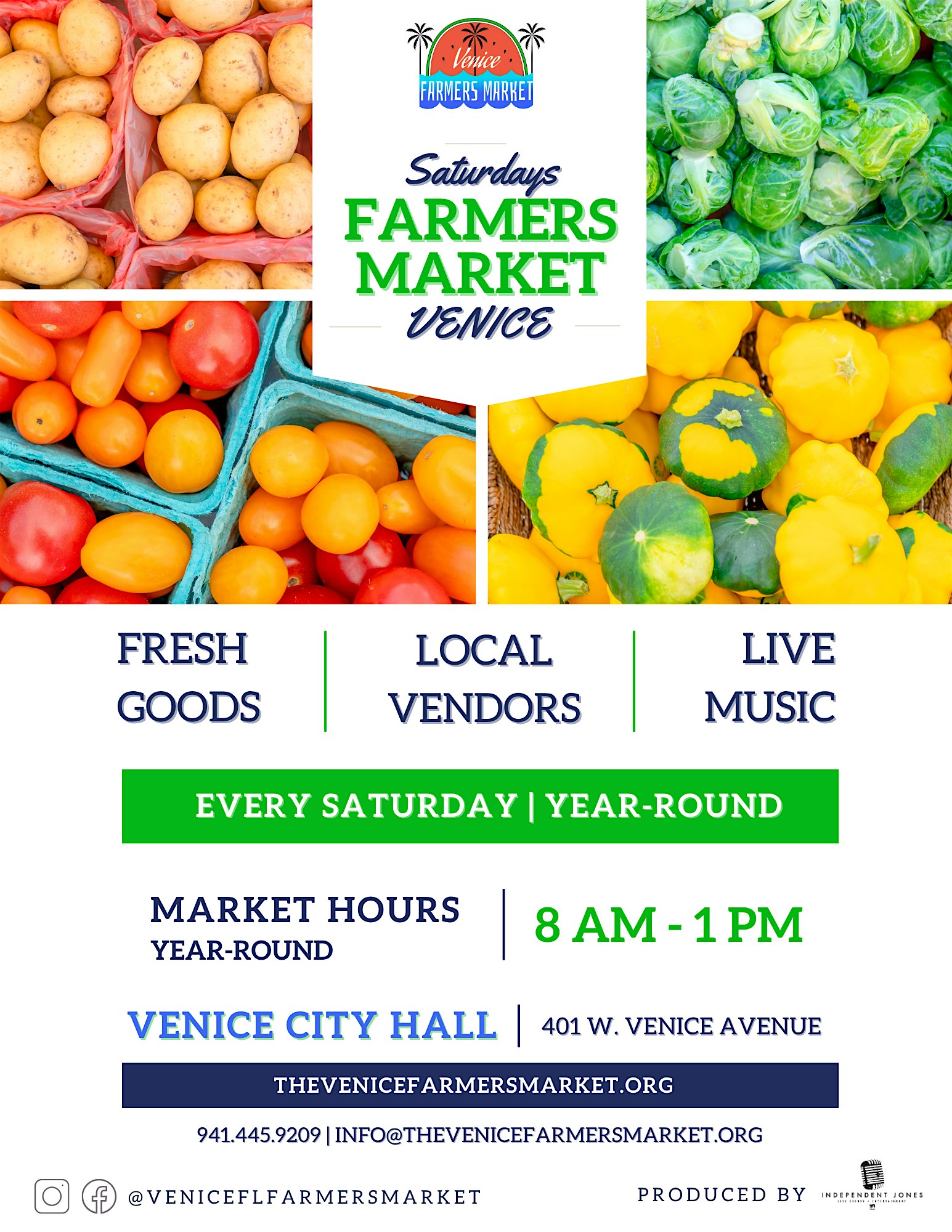 Venice Farmers Market at The Venice Farmers Market – Venice, FL