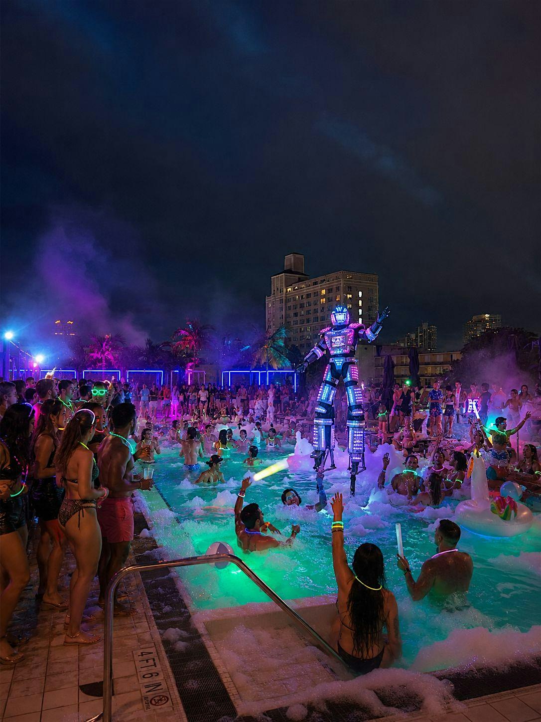 Disco Rave – Pool Party at Disco Rave at Moxy Miami – Miami Beach, FL