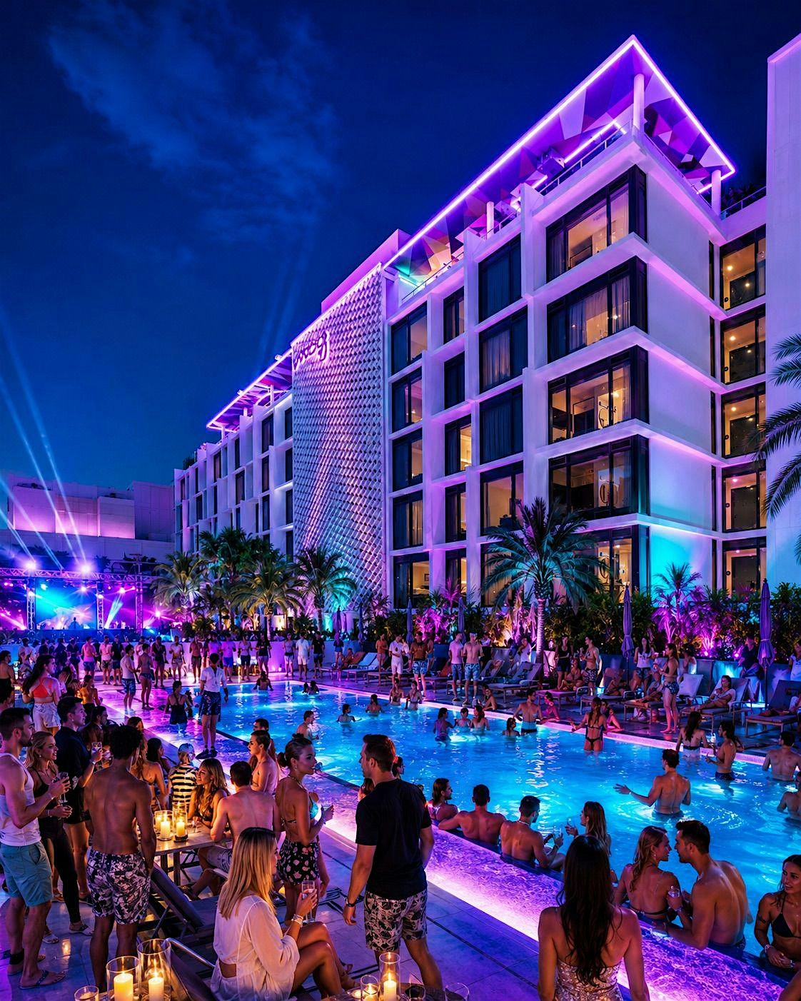 House Music @ Moxie Pool Party at house music @ Moxie Pool Party – Miami Beach, FL