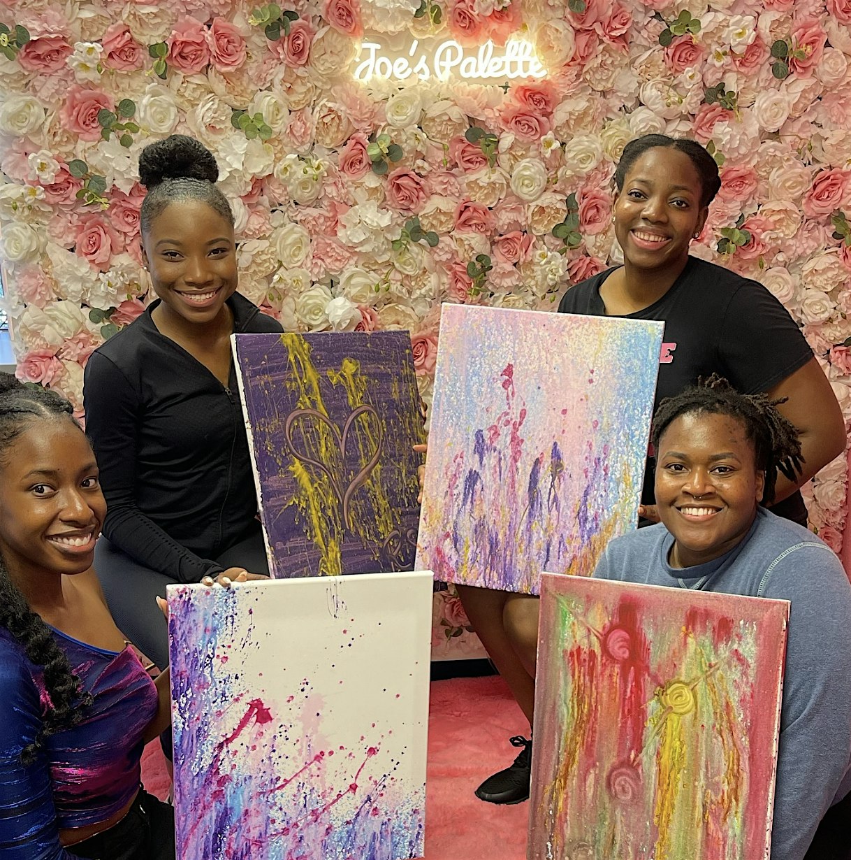 Paint Splatter Session 1pm-2pm ( BYOB) at JOES PALETTE ART & SPLATTER STUDIO – Largo, FL