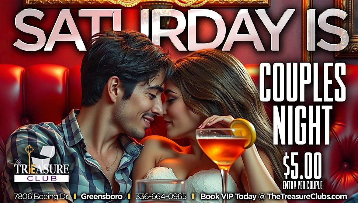 Couples Night at The Treasure Club at 7806 Boeing Dr – Greensboro, NC