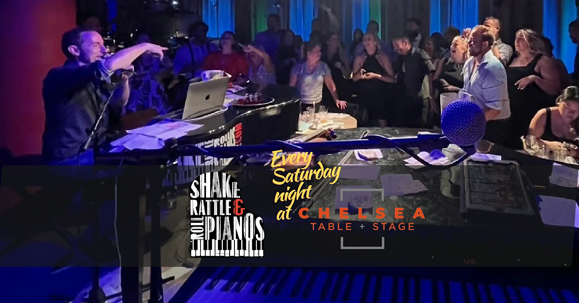 Shake , Rattle & Roll Dueling Pianos at Chelsea Table & Stage – New York, NY