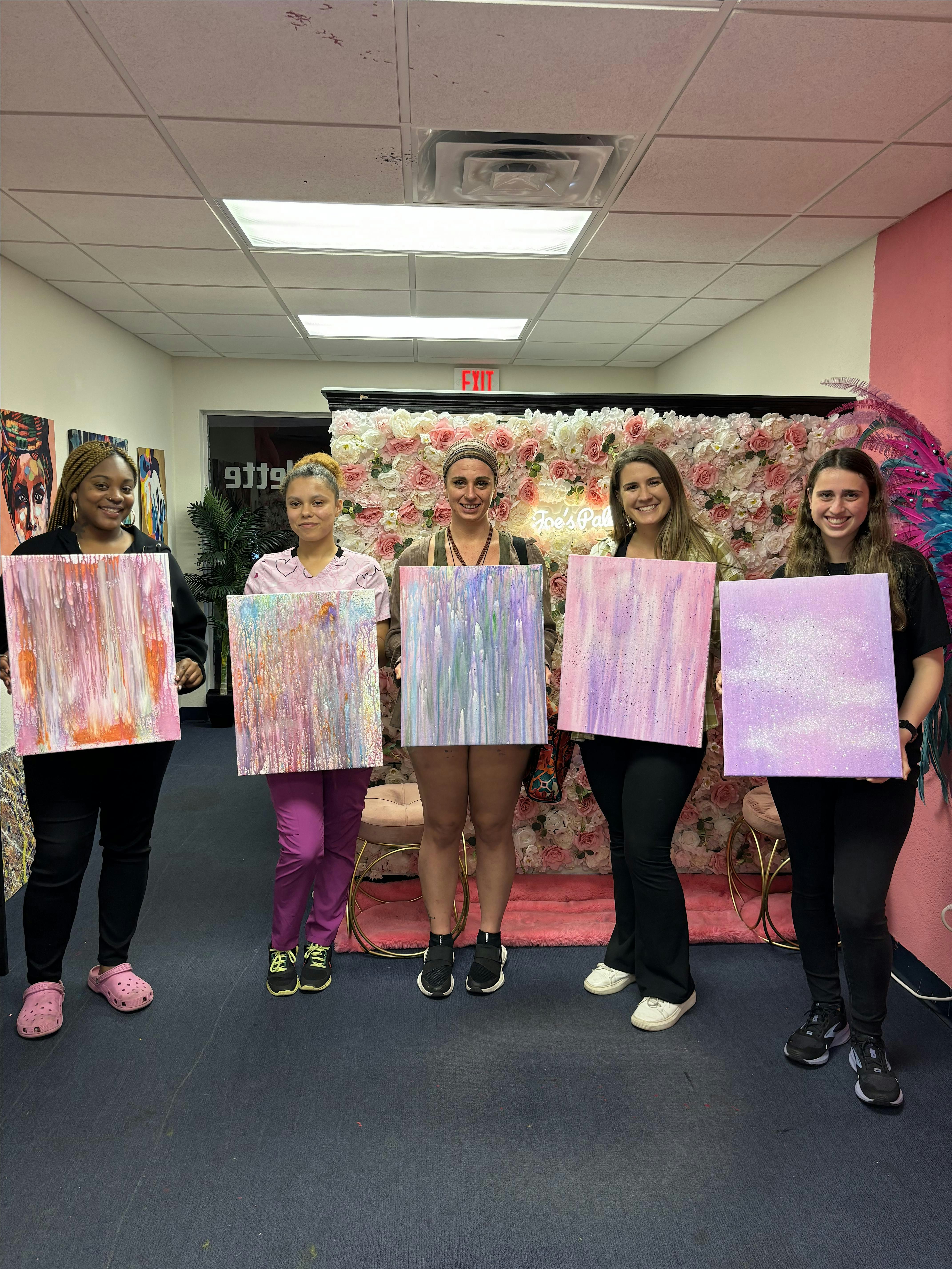 Paint Splatter Session 5pm-6pm at 1915 E bay drive B1 largo Fl 33771 – Largo, FL