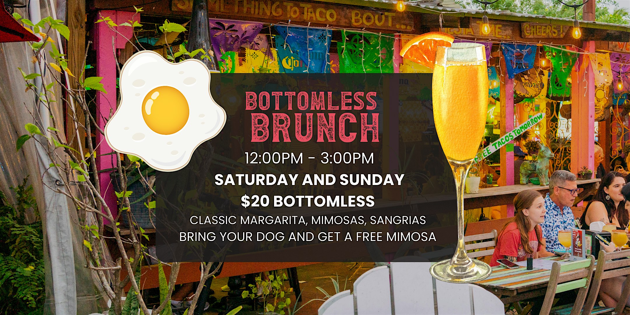Weekend Brunch & Puppy Brunch at La Mexicana Taco Bar – Wilton Manors, FL