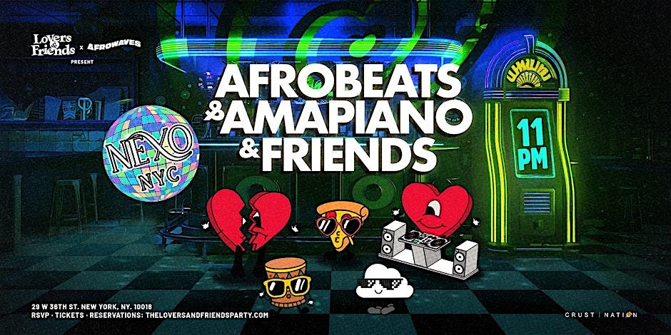 07/18 AFROBEATS & AMAPIANO: AfroWaves Party @ MEHANATA at Mehanata Bulgarian Bar – New York, NY