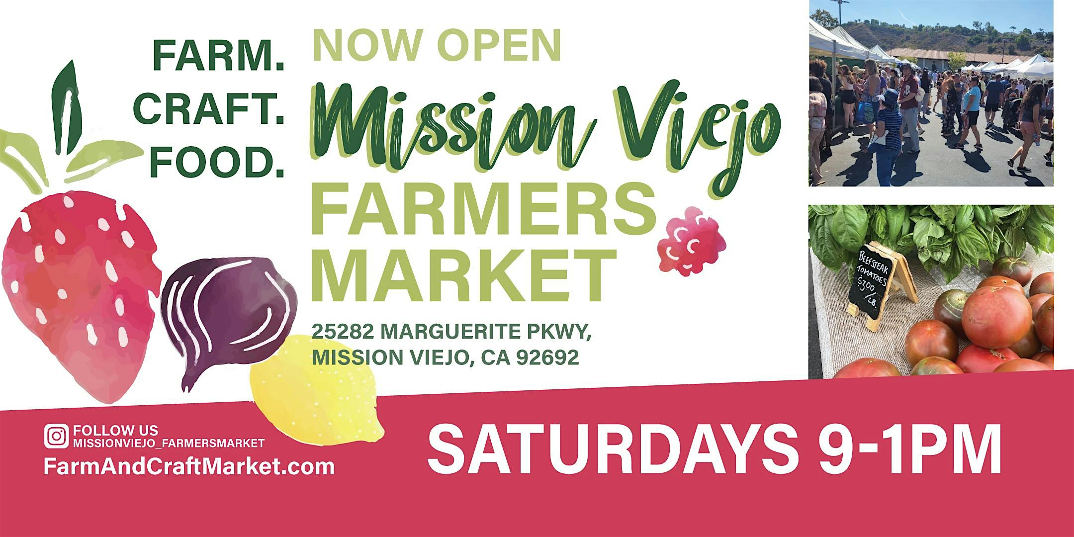 Mission Viejo Certified Farmers Market at 25282 Marguerite Pkwy – Mission Viejo, CA