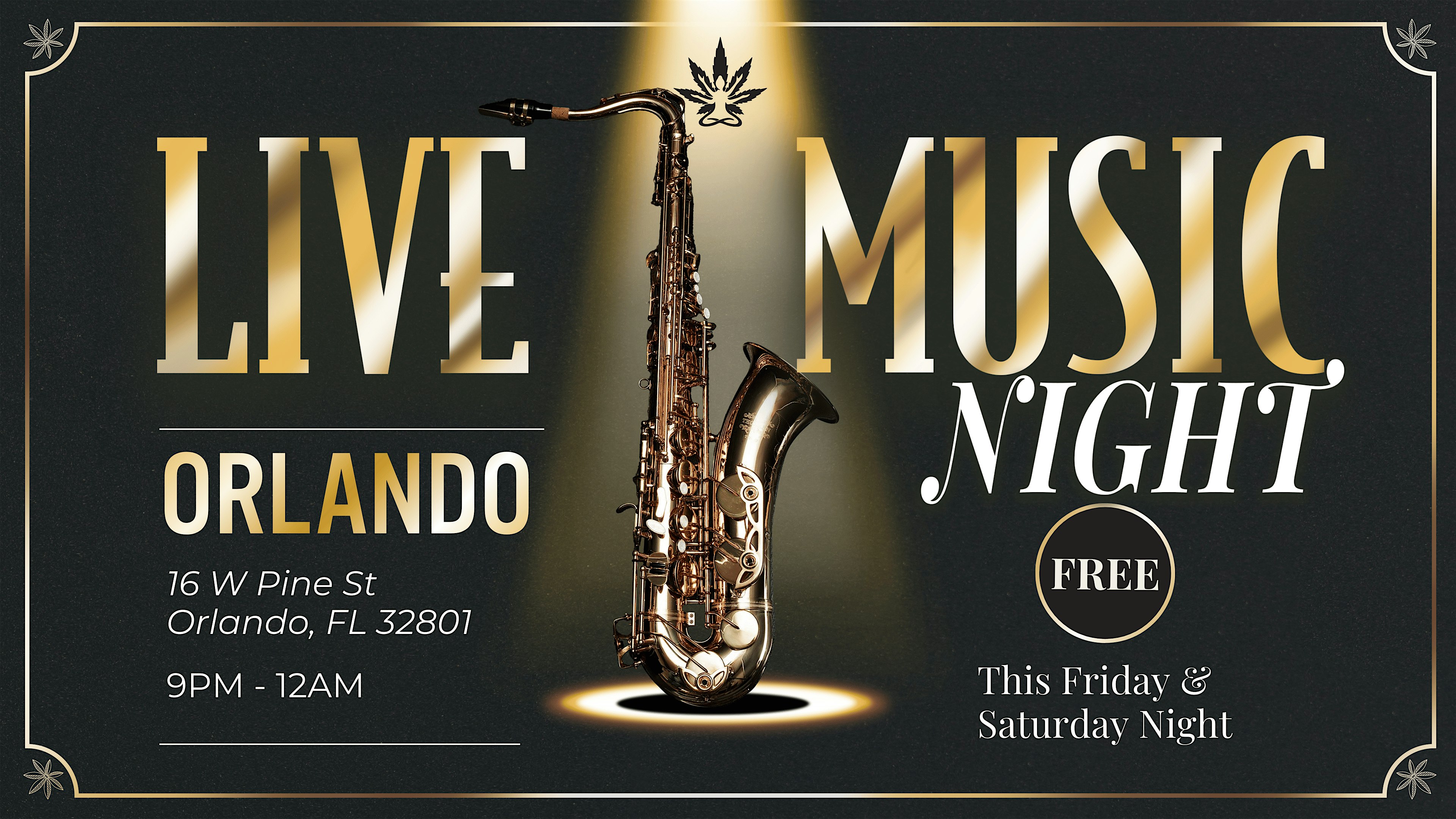 Live Music Night (Orlando) at Chronic Guru Dispensary & Lounge – Orlando – Orlando, FL
