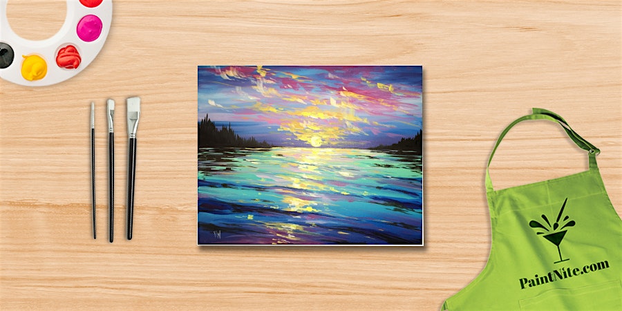 Family Paint Party at The Hub Grill and Bar – Ahwatukee – Phoenix, AZ