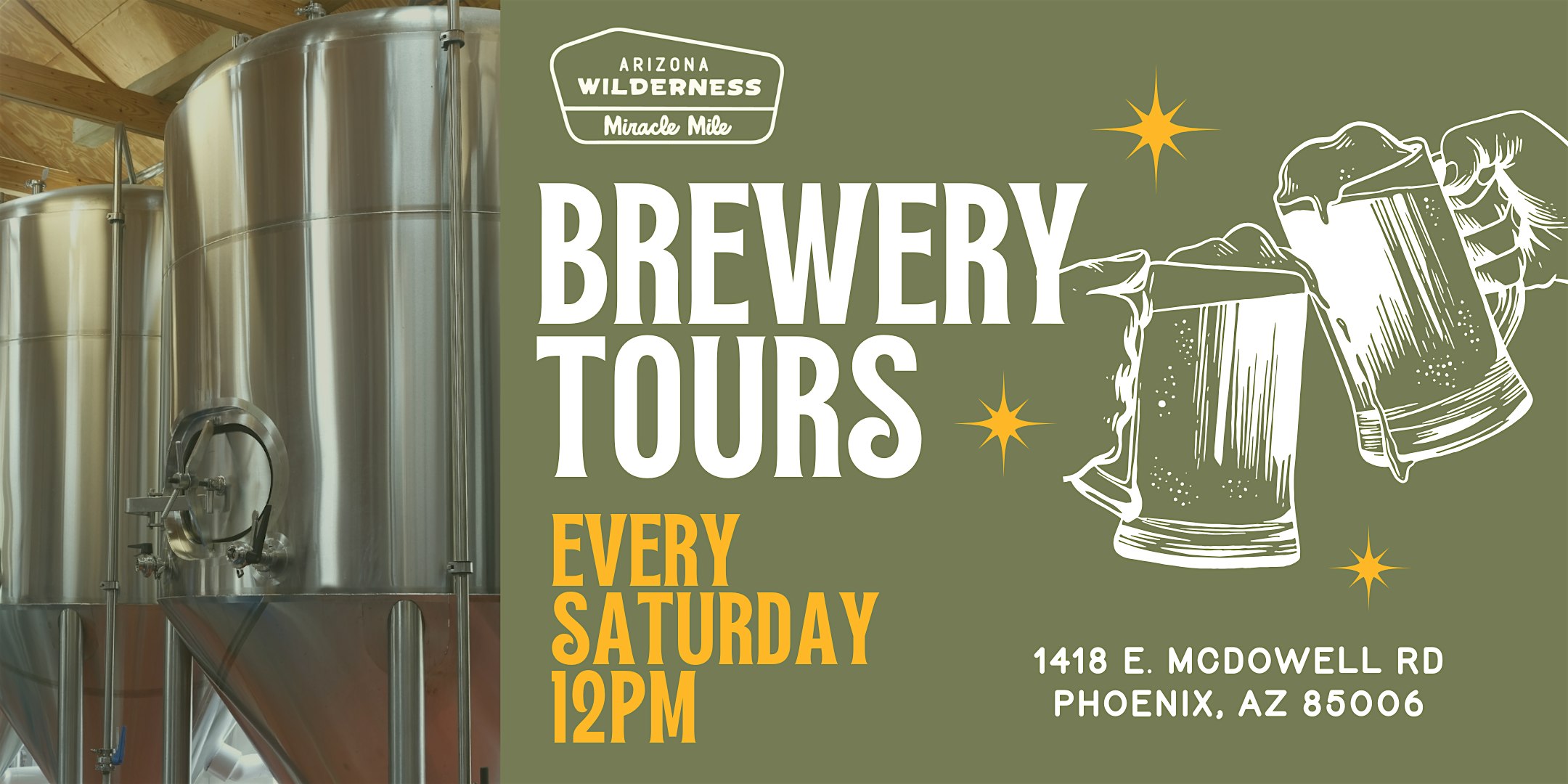 Arizona Wilderness Brewery Tour at Arizona Wilderness Miracle Mile – Phoenix, AZ