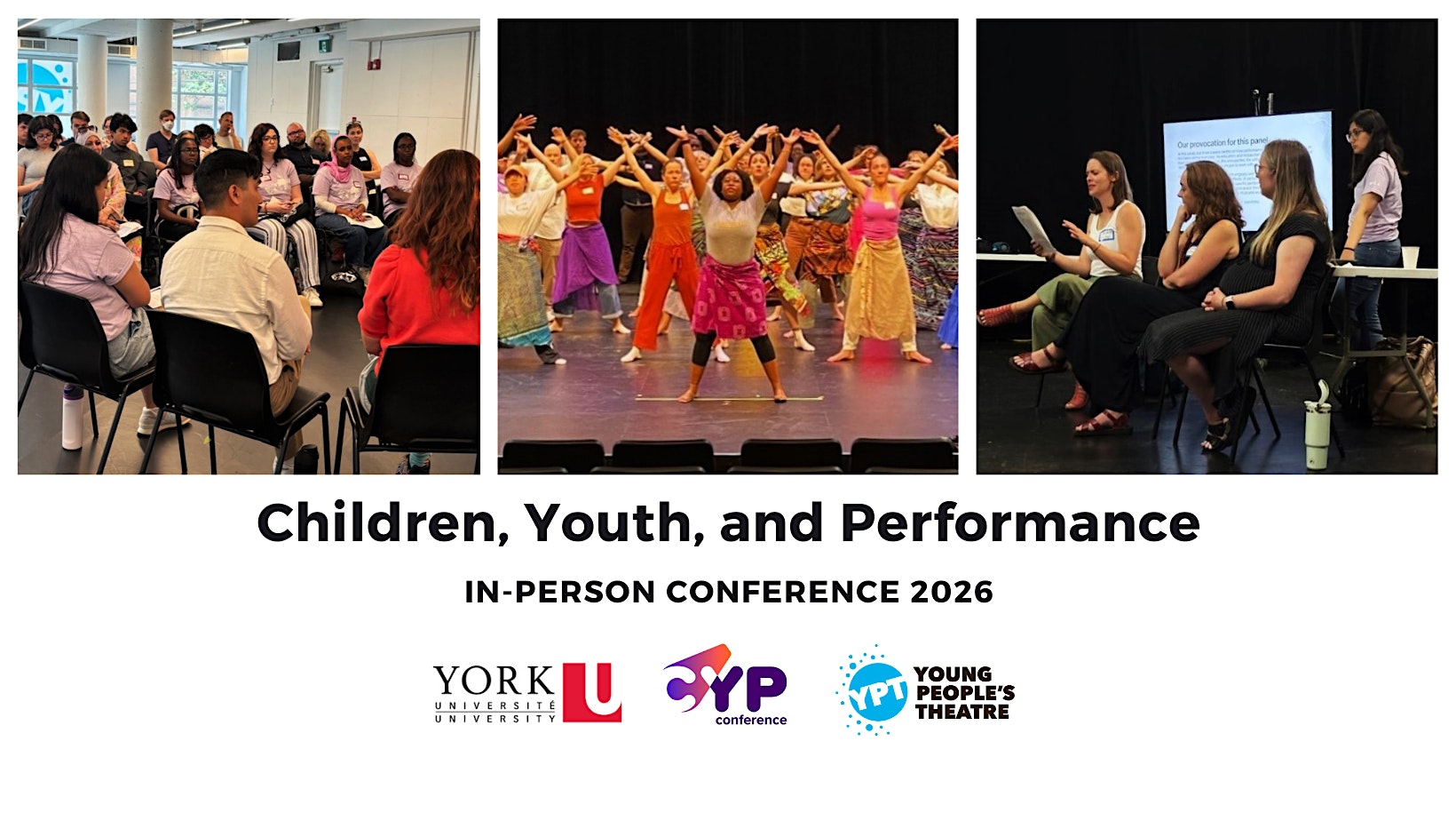Children, Youth, and Performance Conference 2026 at Young People’s Theatre – Toronto, Canada