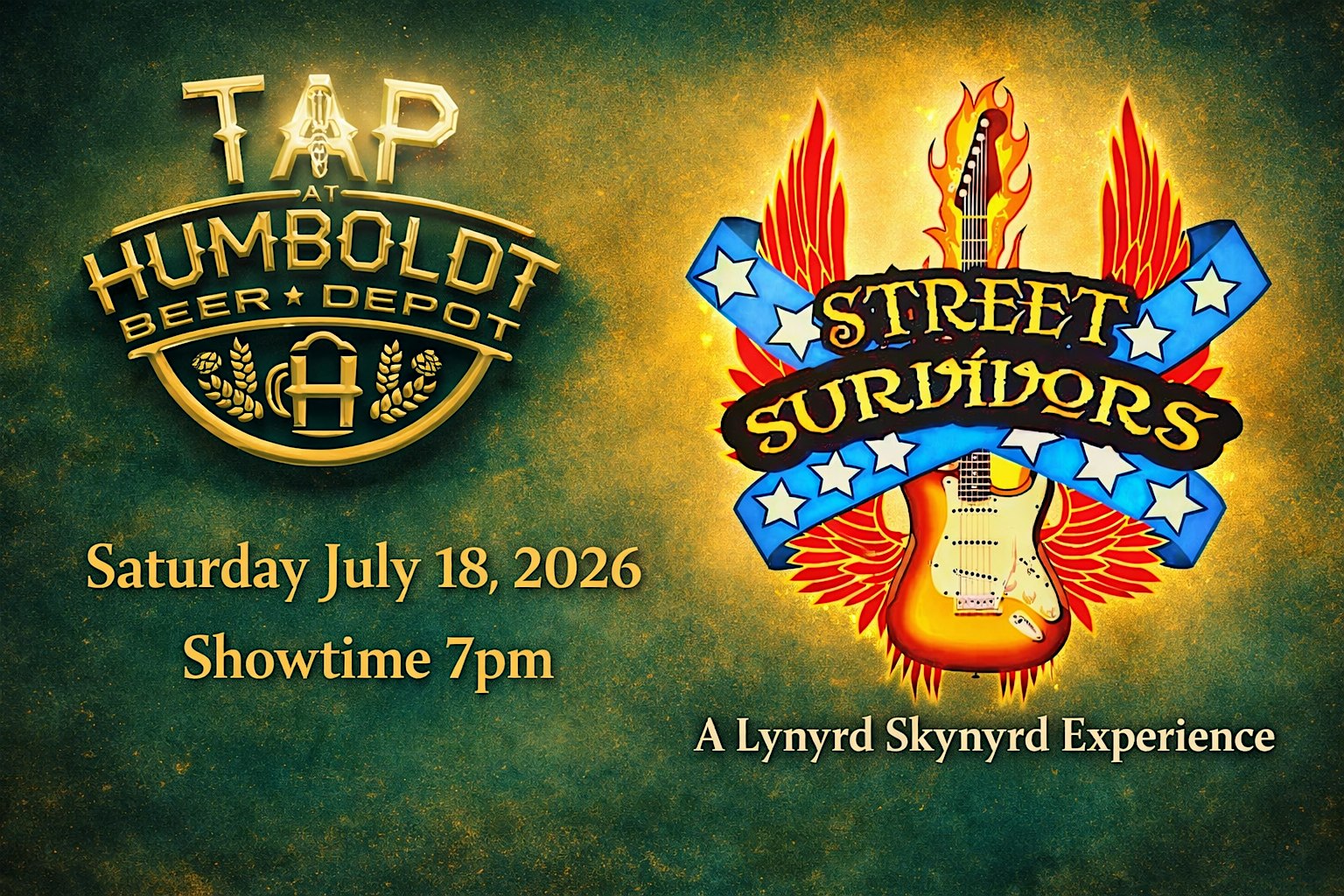Street Survivors – A Lynyrd Synyrd Experience plays The TAP at Tap at Humboldt Beer Depot – Hazleton, PA