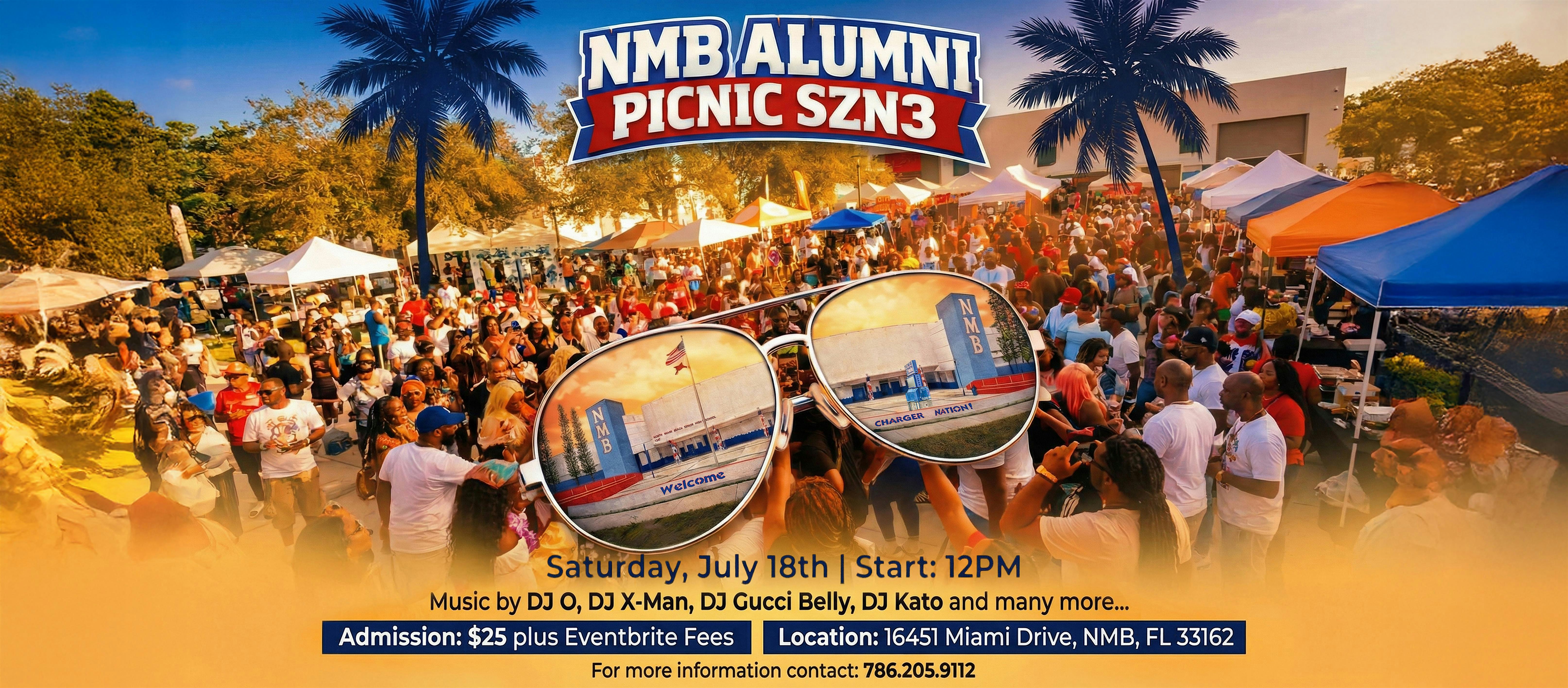 NMB Alumni Picnic SZN3 at Senator Gwen Margolis Amphitheater – North Miami Beach, FL