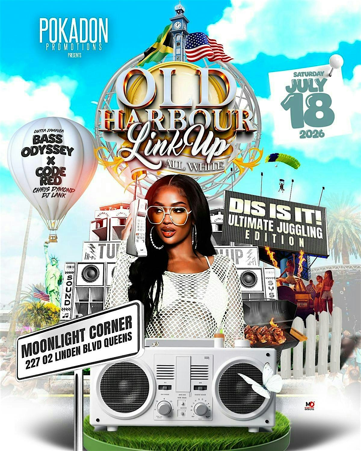 Old Harbour Linkup “all white” edition at Moonlight Corner – Queens, NY