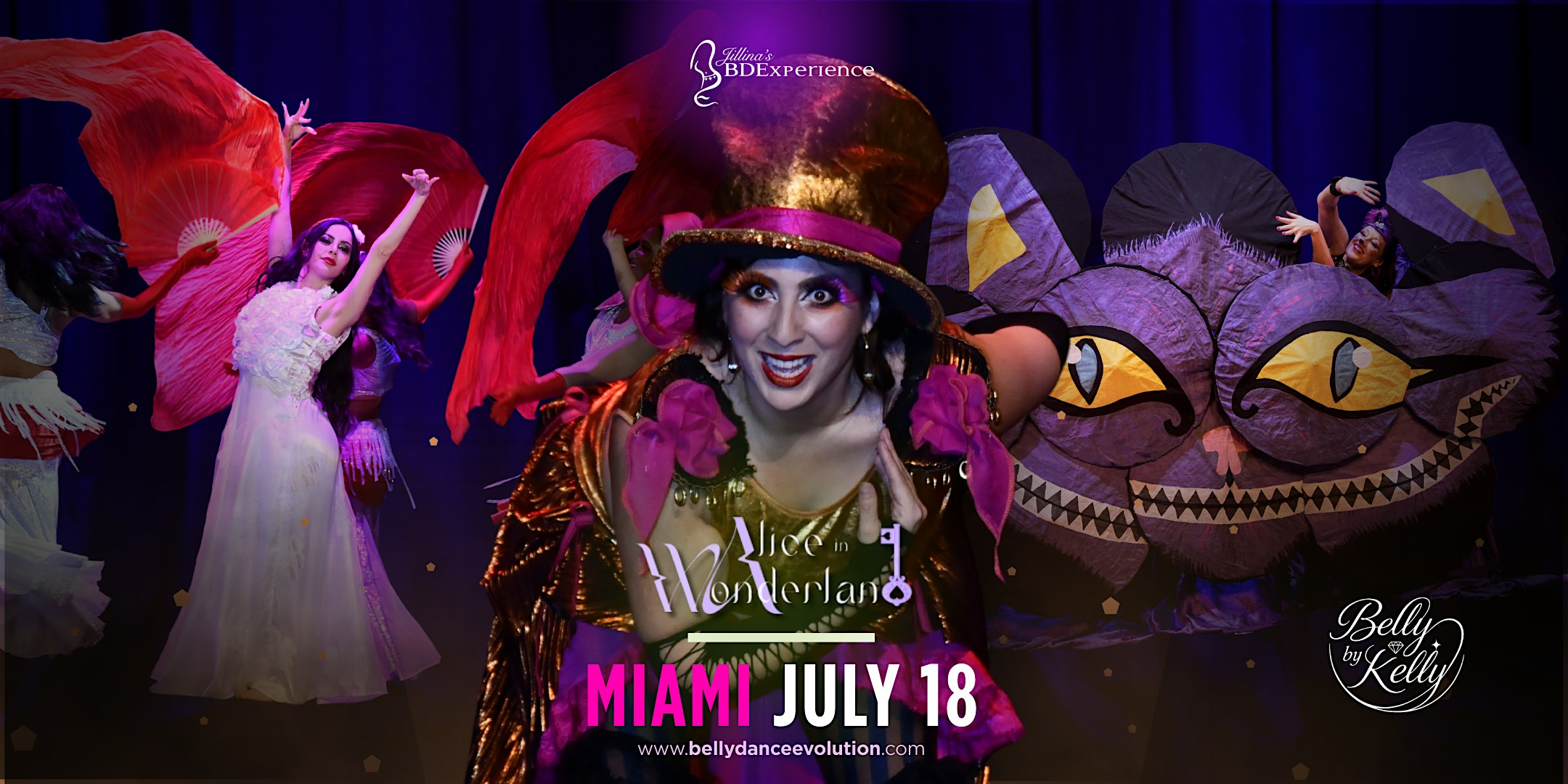 Jillina’s BDExperience: Alice in Wonderland at Manuel Artime Theater – Miami, FL