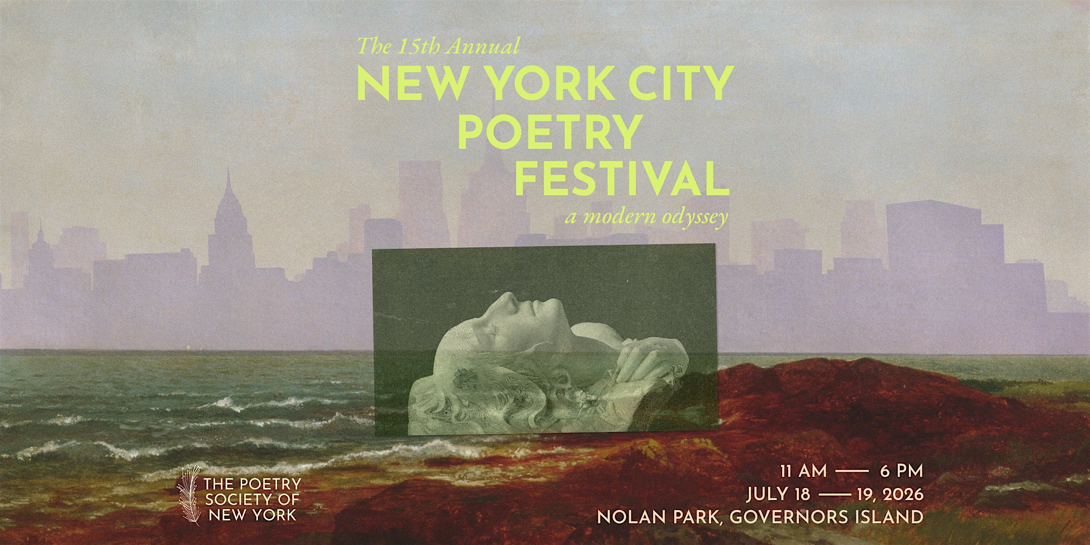The 15th Annual New York City Poetry Festival at Nolan Park – New York, NY
