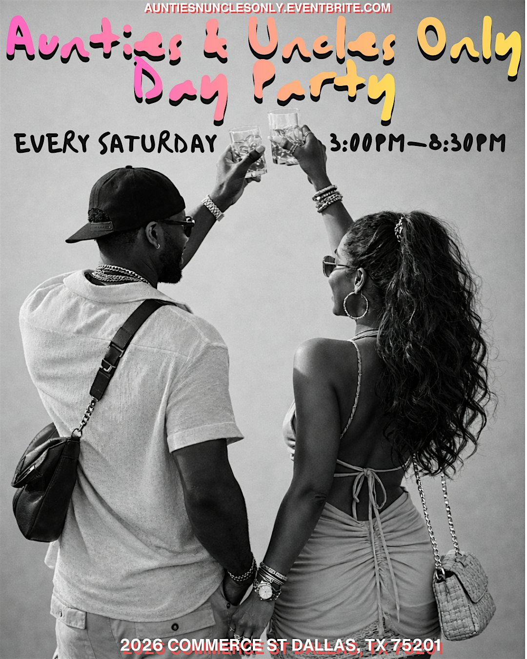 Aunties + Uncles Only Day Party at Hyde & Seek – Dallas, TX
