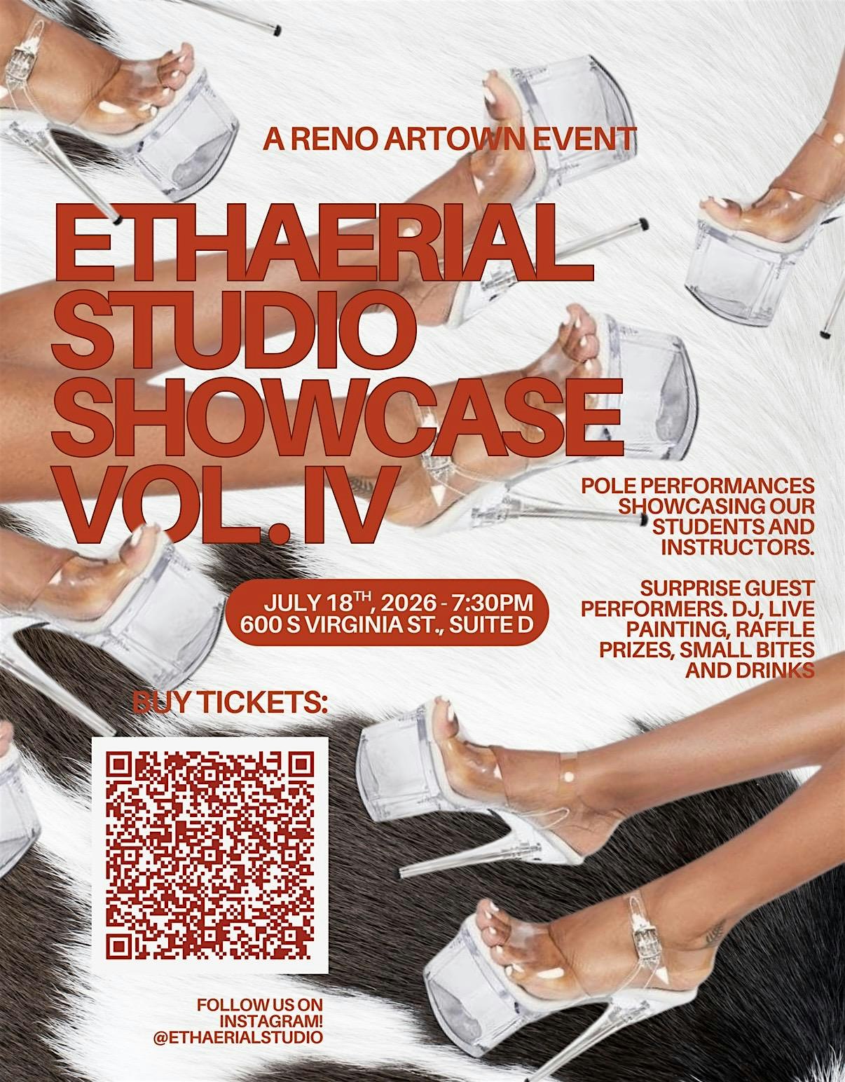 Ethaerial Studio Showcase 2026 at Ethaerial Studio – Reno, NV