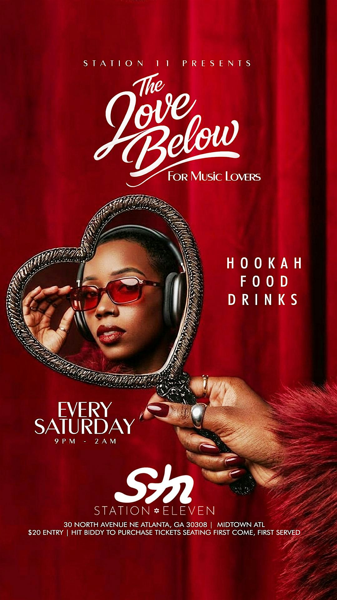 THE LOVE BELOW EVERY SATURDAY at 30 North Avenue NE – Atlanta, GA