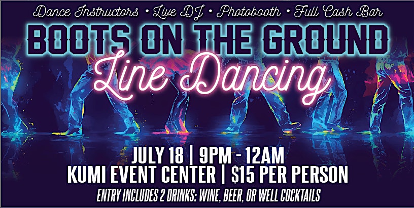 “Boots on the Ground” Line Dancing Night at Hard Rock Hotel and Casino Sacramento – Wheatland, CA