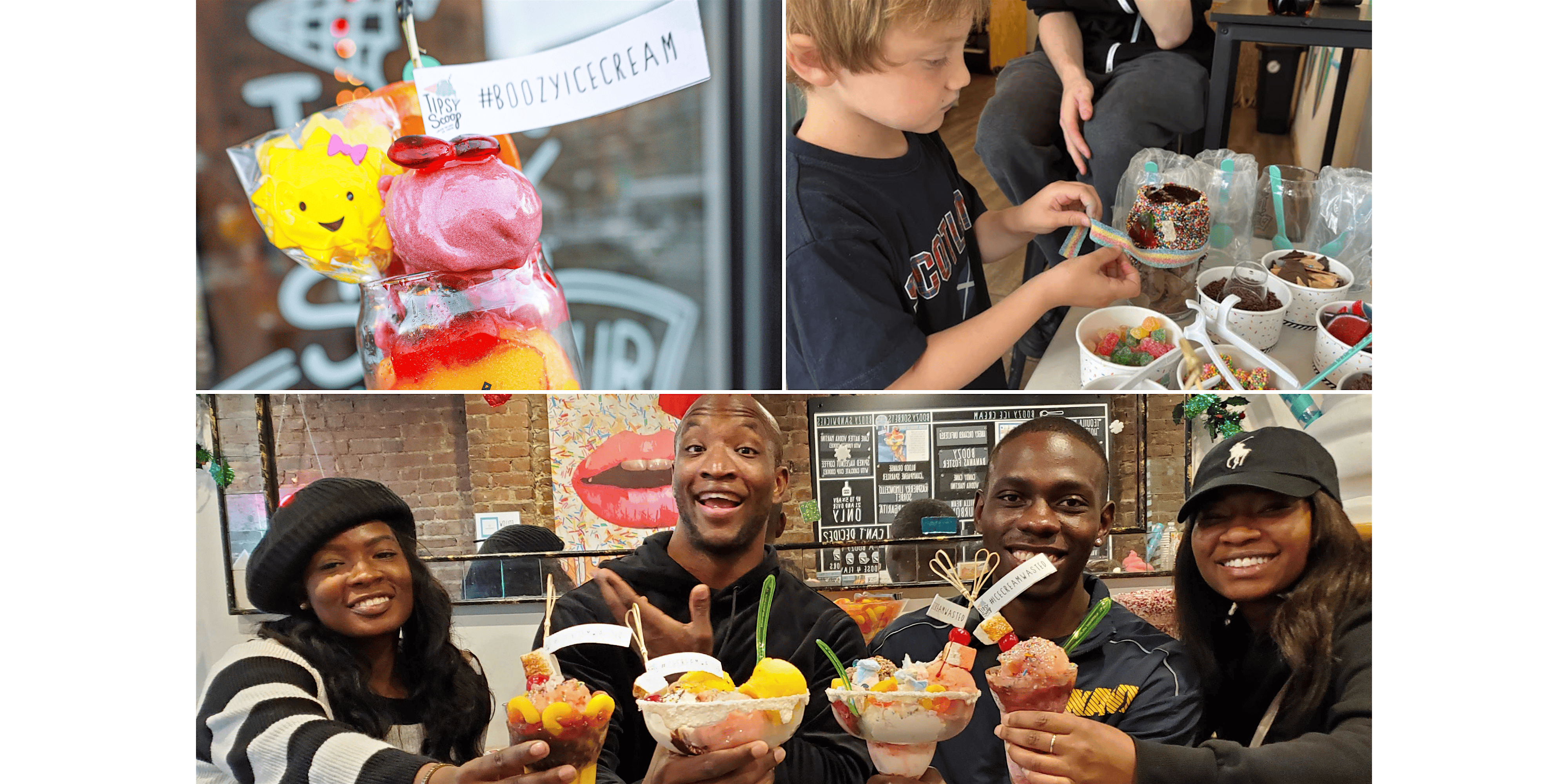 Sundae Ice-Cream Decorating for Kids – Queens – Cooking Class in NYC | Classpop!™ at Tipsy Scoop Queens – New York, NY
