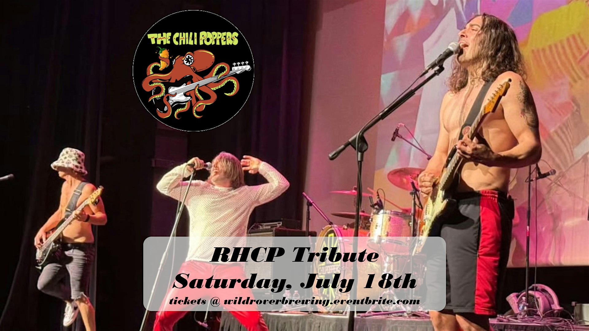 The Chili Poppers – RHCP Tribute at Wild Rover Brewing Company – Tampa, FL