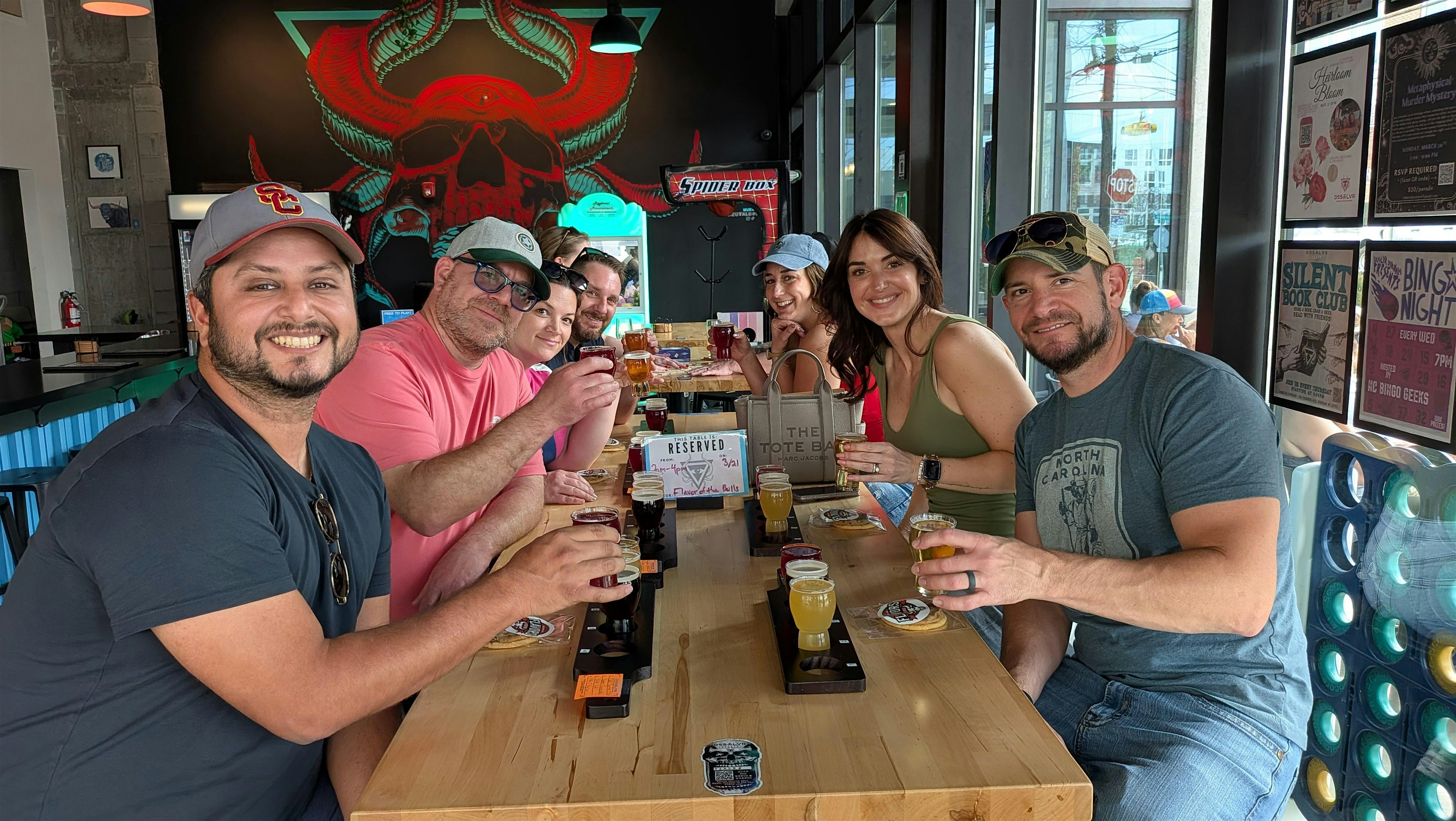 Drafts of the Bull: Durham’s Craft Beer & History Walking Tour at Brightleaf Square – Durham, NC