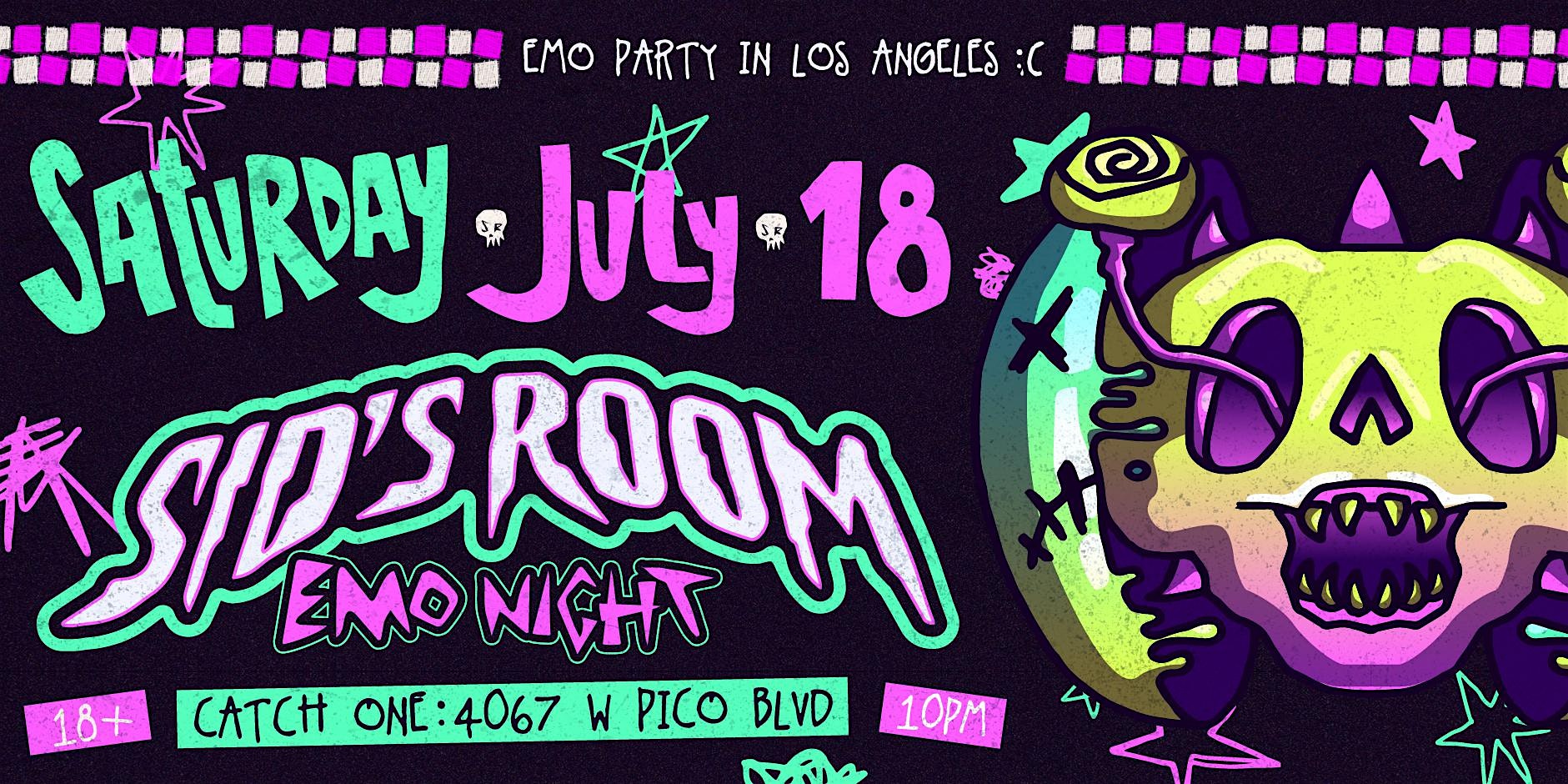 EMO PARTY IN LOS ANGELES at Catch One – Los Angeles, CA