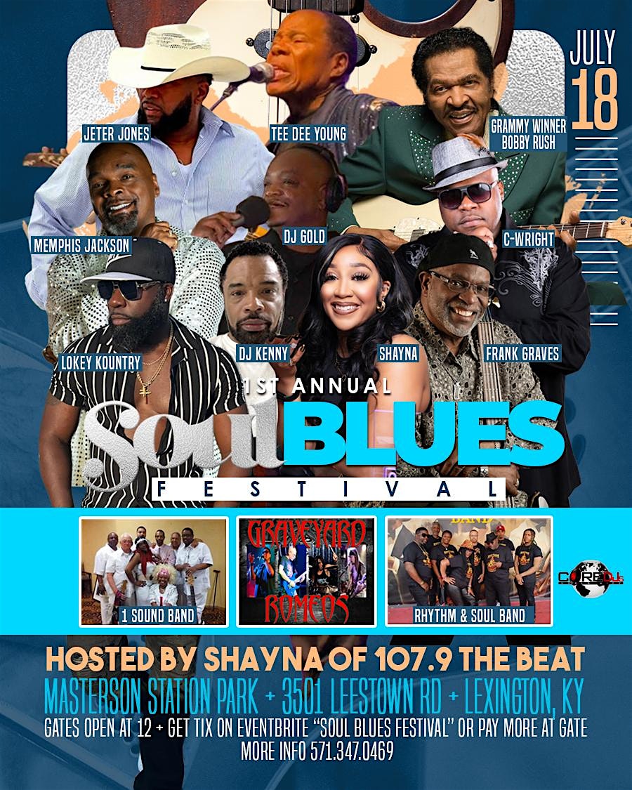 Soul Blues Festival at Masterson Station Park – Lexington, KY
