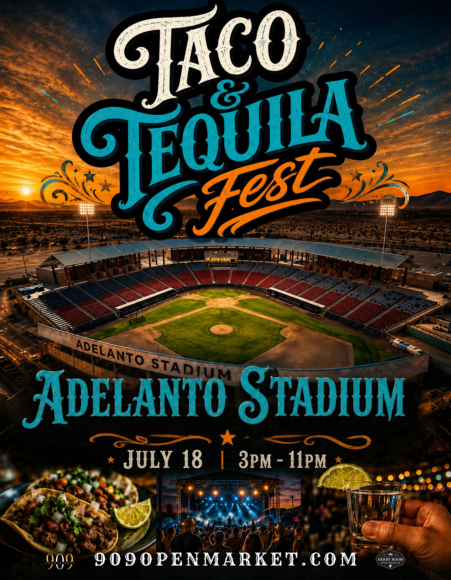 Taco and Tequila Fest at Adelanto Plaza & Event Center – Adelanto, CA