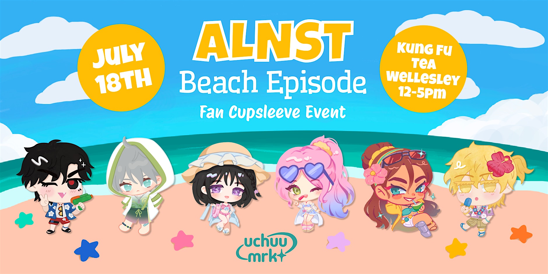 ALNST Beach Episode – Fan Cupsleeve Event at Kung Fu Tea on Wellesley (Downtown Toronto) – Toronto, Canada