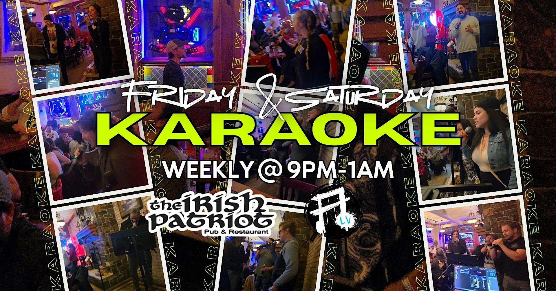 Karaoke Night at IP at The Irish Patriot – Orland Park, IL