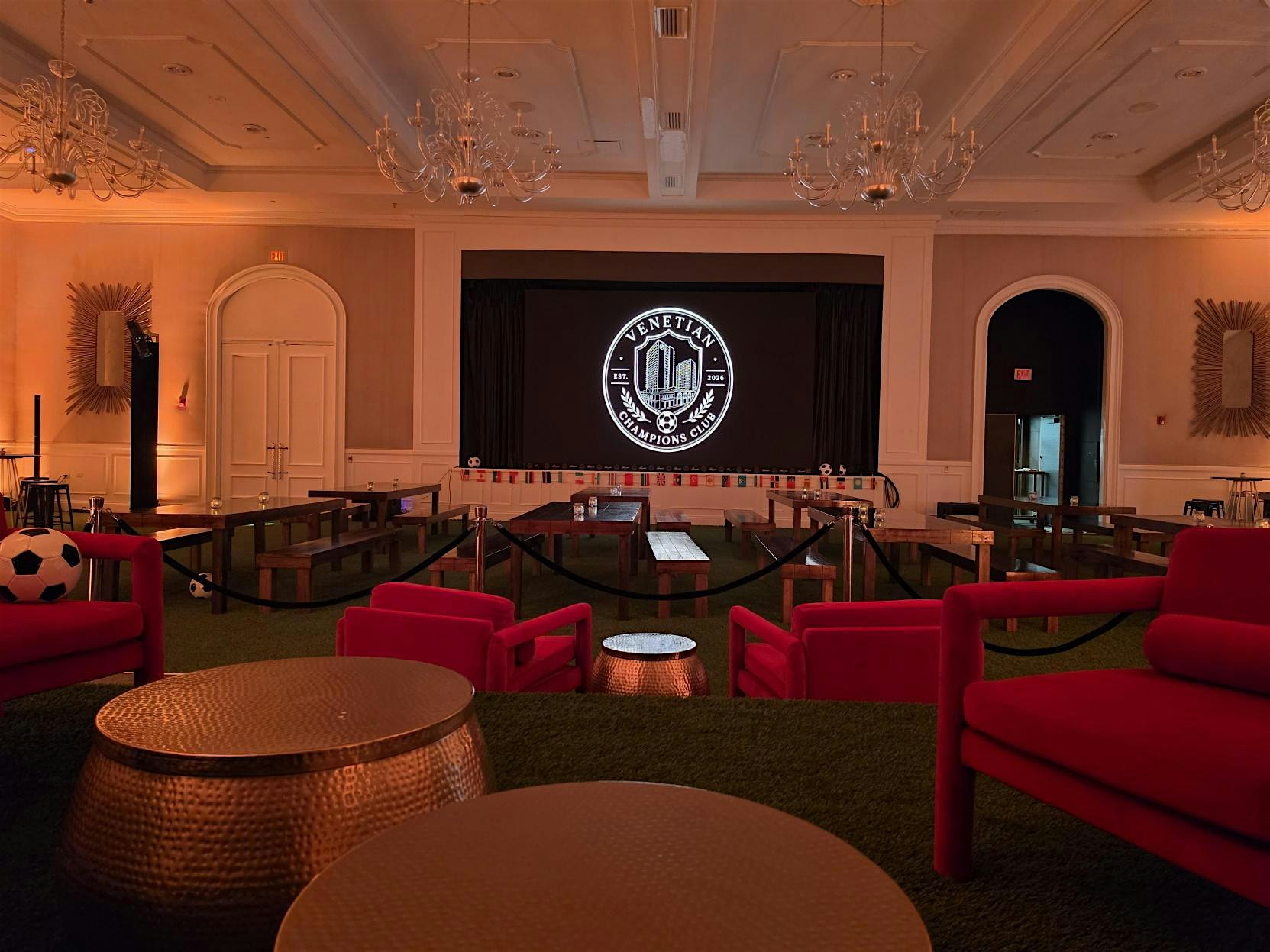 Soccer Watch Party at Venetian Champions Club at Fairmont Dallas, North Akard Street, Dallas, TX, USA – Dallas, TX