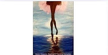 Ballet Slippers Saturday, July 18th 11:00am $35 at Sipping N’ Painting Hampden – Denver, CO