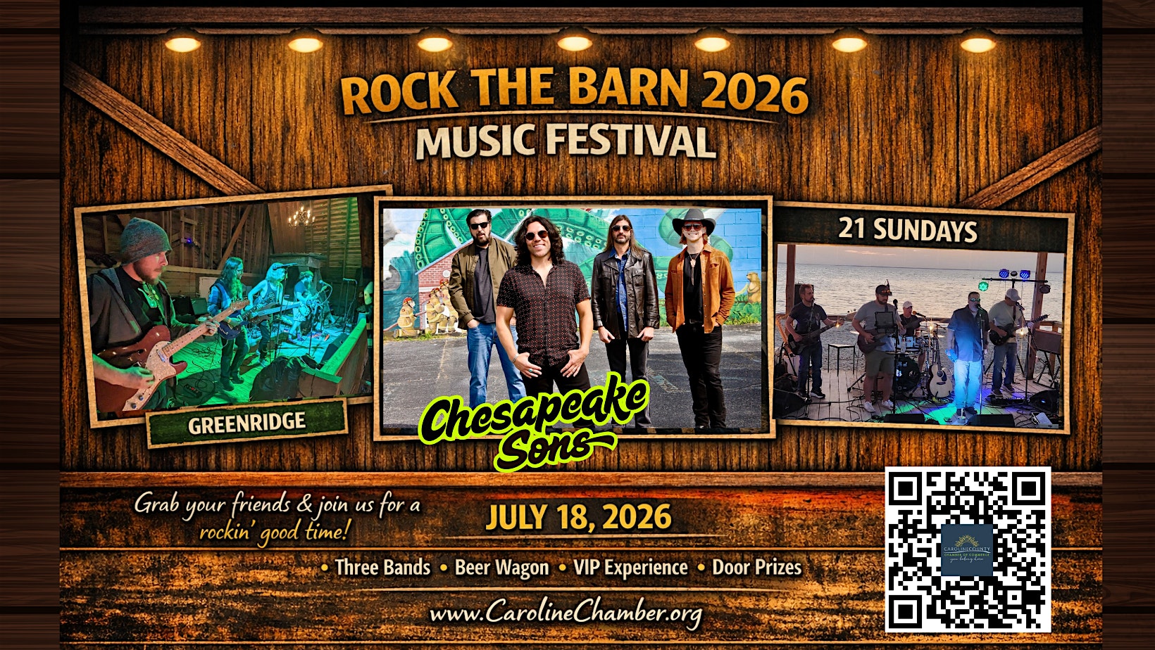 Rock the Barn Music Festival 2026 at 101 Cow Barn Rd – Ridgely, MD