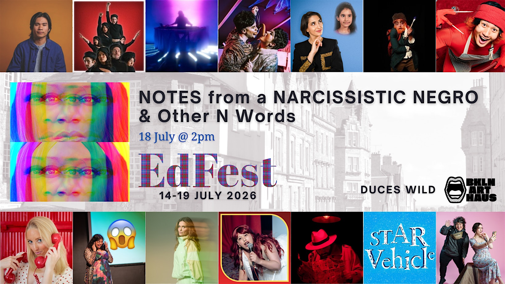 NOTES from a NARCISSISTIC NEGRO & Other N Words at Brooklyn Art Haus – Brooklyn, NY